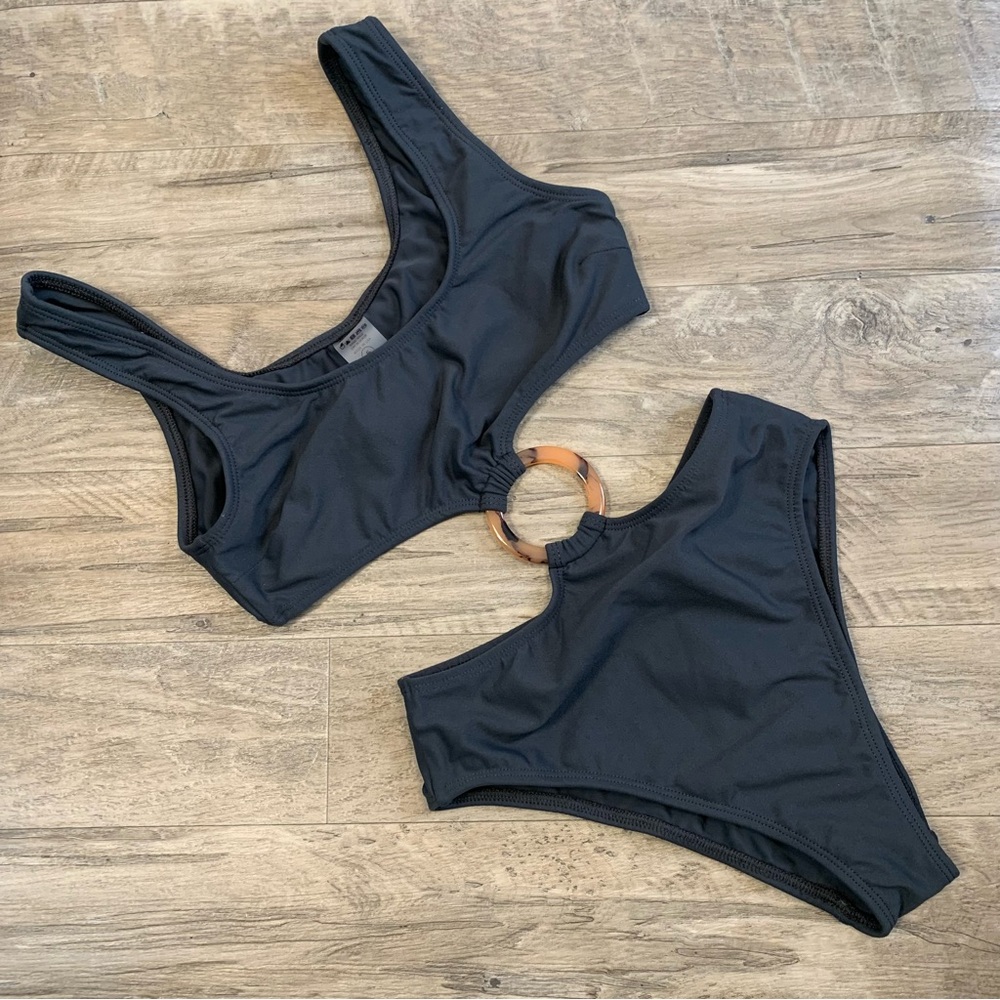 Montce Black One Piece Swimsuit
